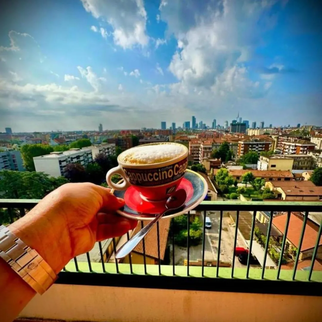 B&B - Camera Doppia Con Bagno Privato In Stupendo Attico Con Vista Mozzafiato Milan