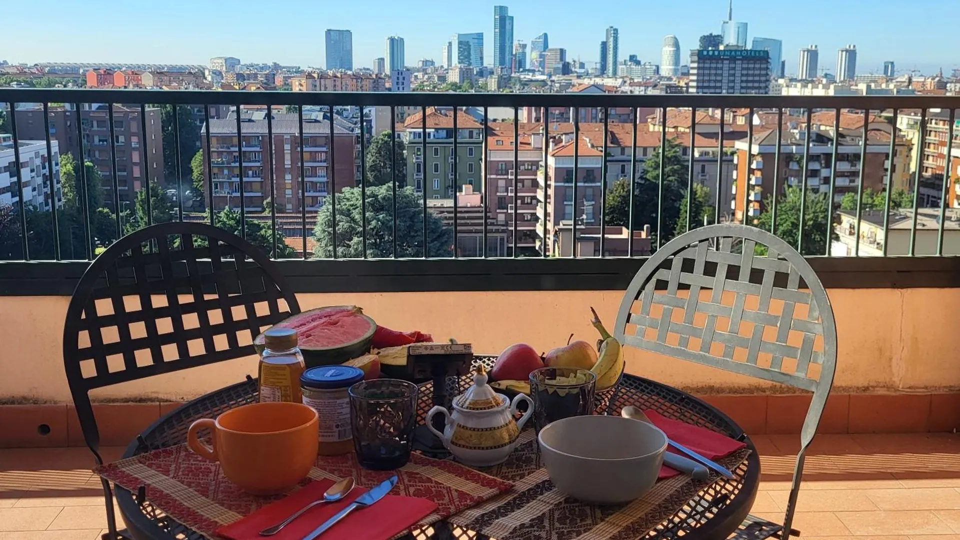Bed & Breakfast B&B - Camera Doppia Con Bagno Privato In Stupendo Attico Con Vista Mozzafiato Milan
